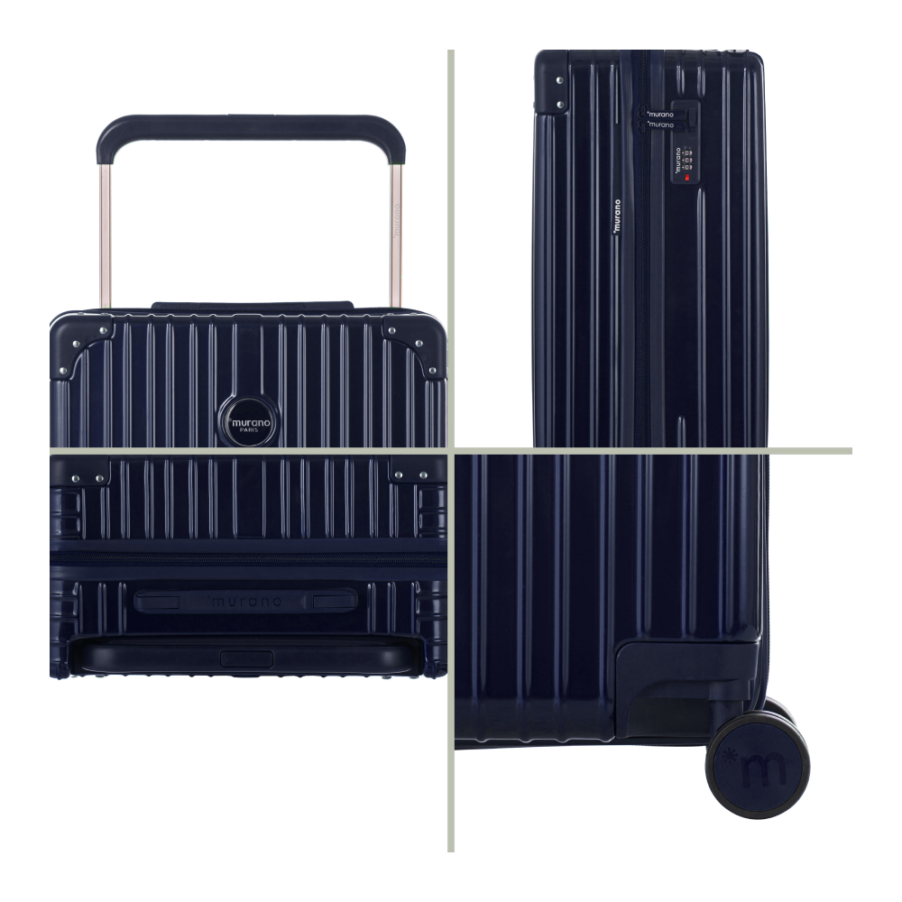 Ensemble de 2 valises 50/60cm MU0091-2NAV - Murano Navy image number 2